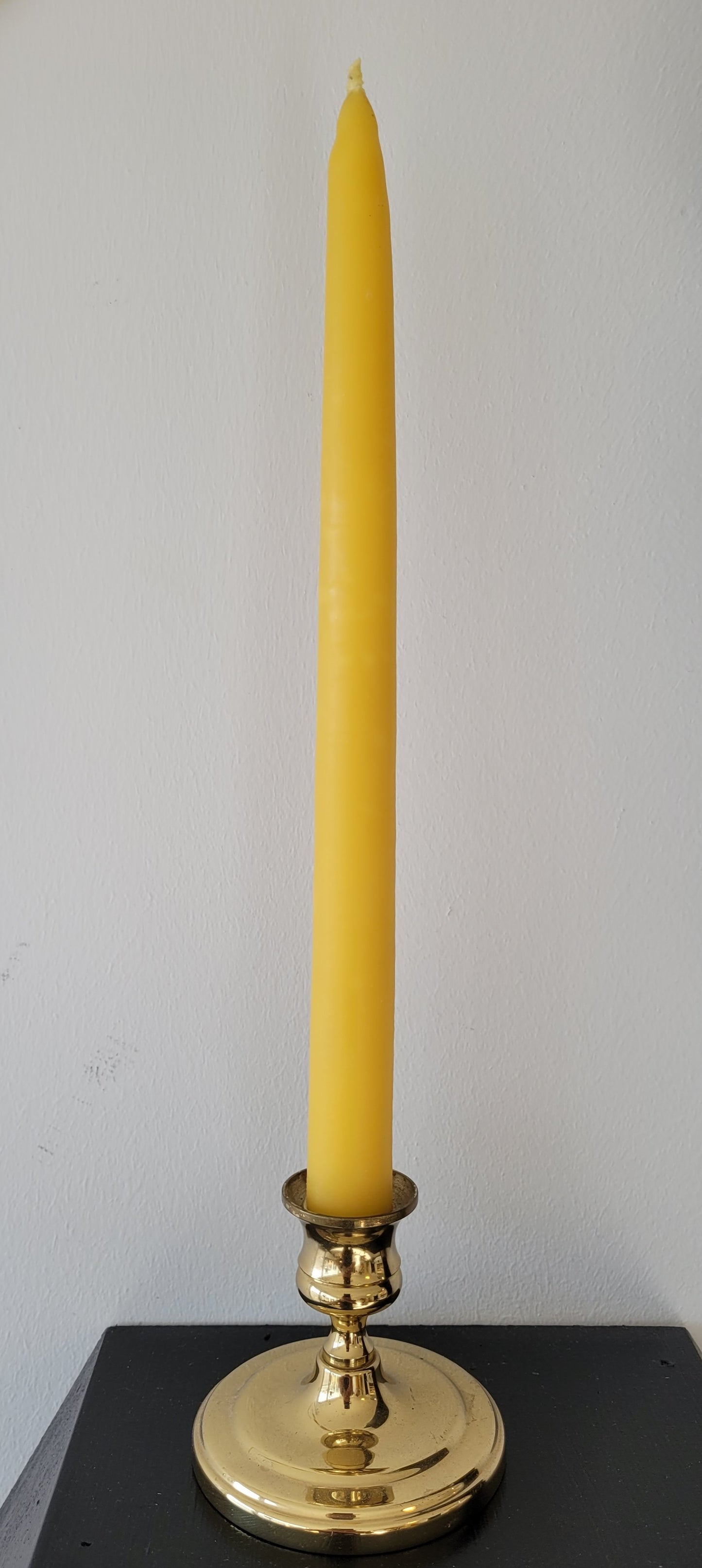 Set of 2 Taper Beeswax Candles