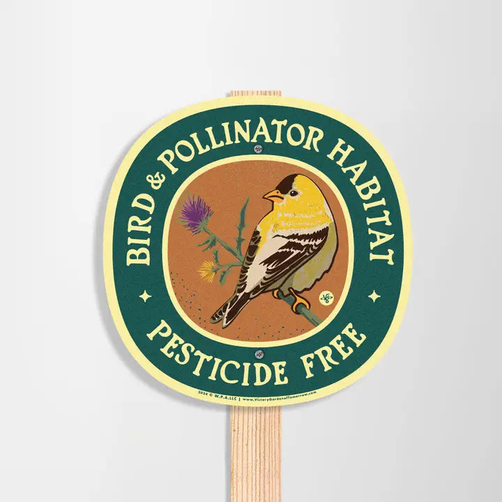Bird and Pollinator Habitat - Sign