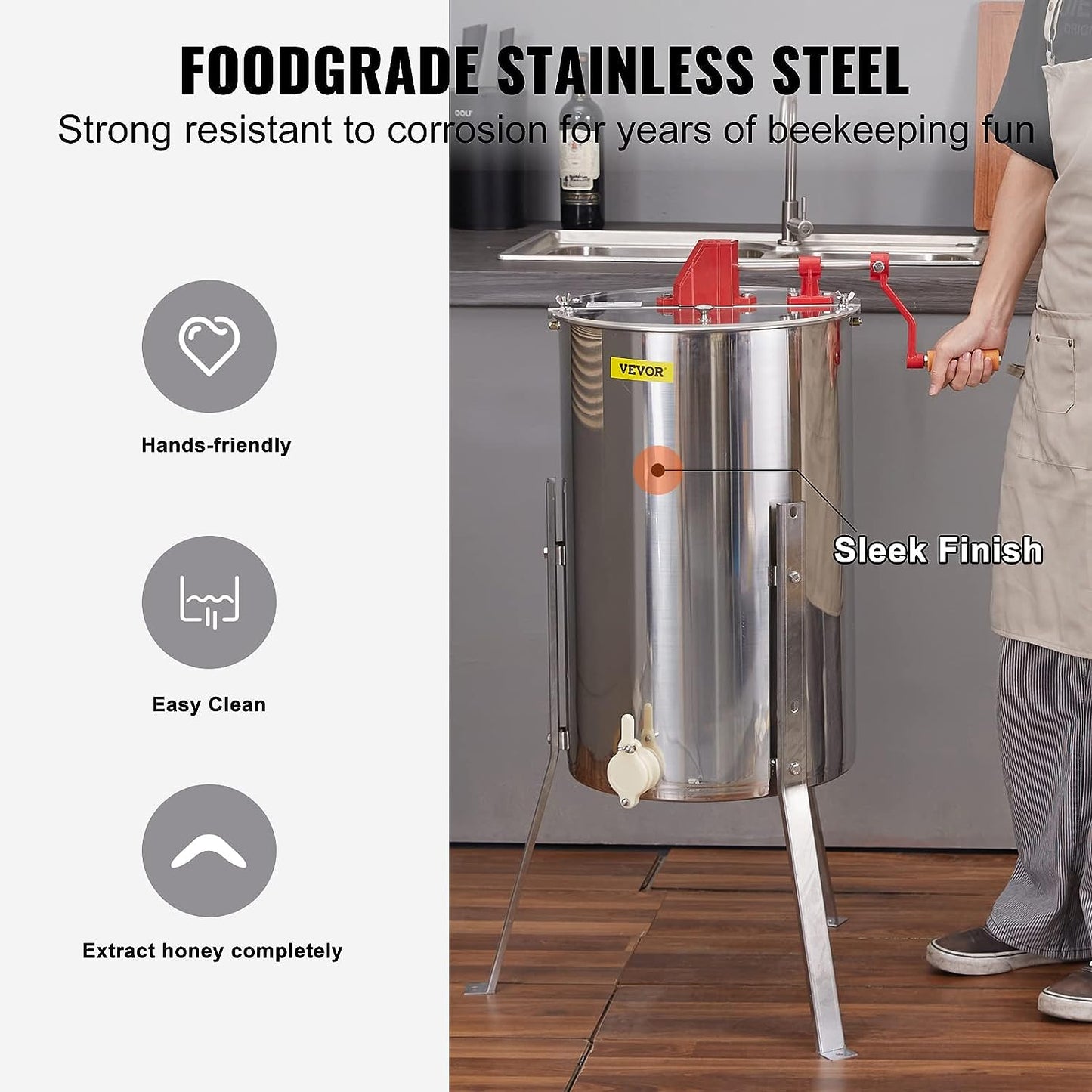 3-Frame Manual Extractor VEVOR