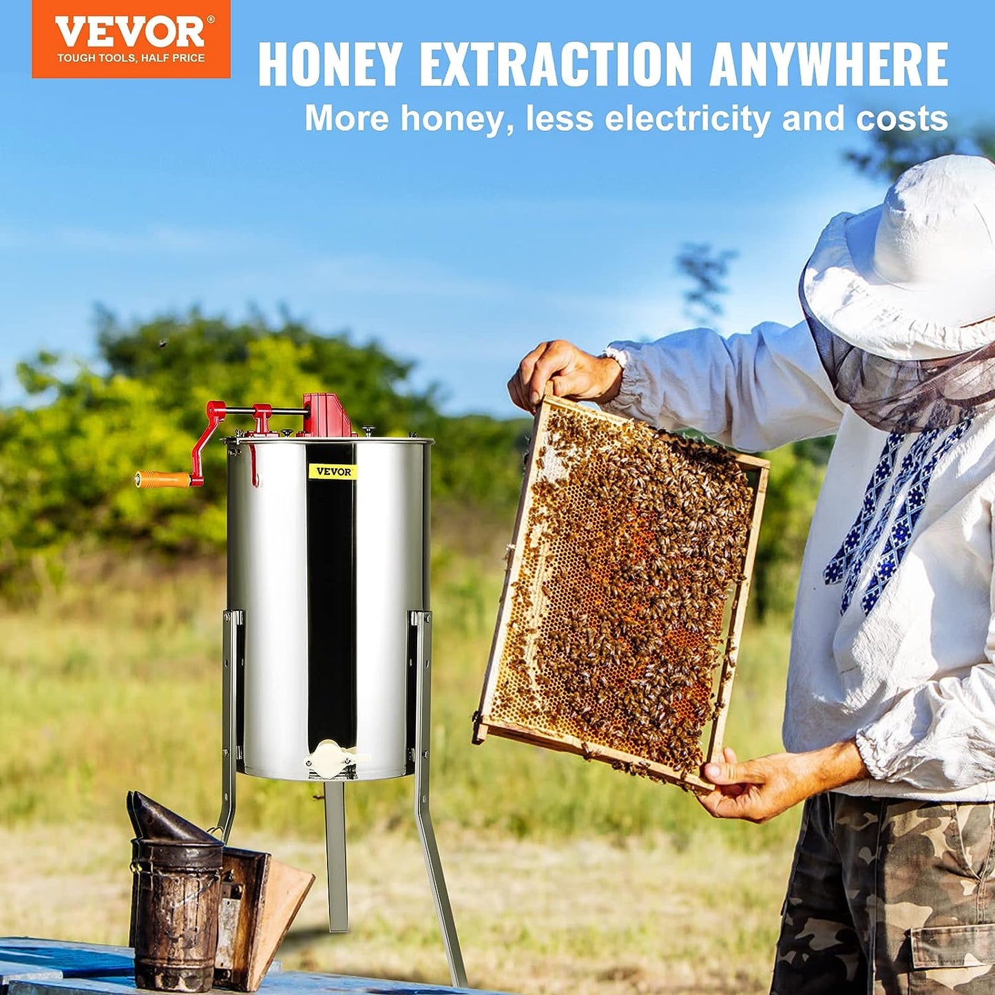 3-Frame Manual Extractor VEVOR