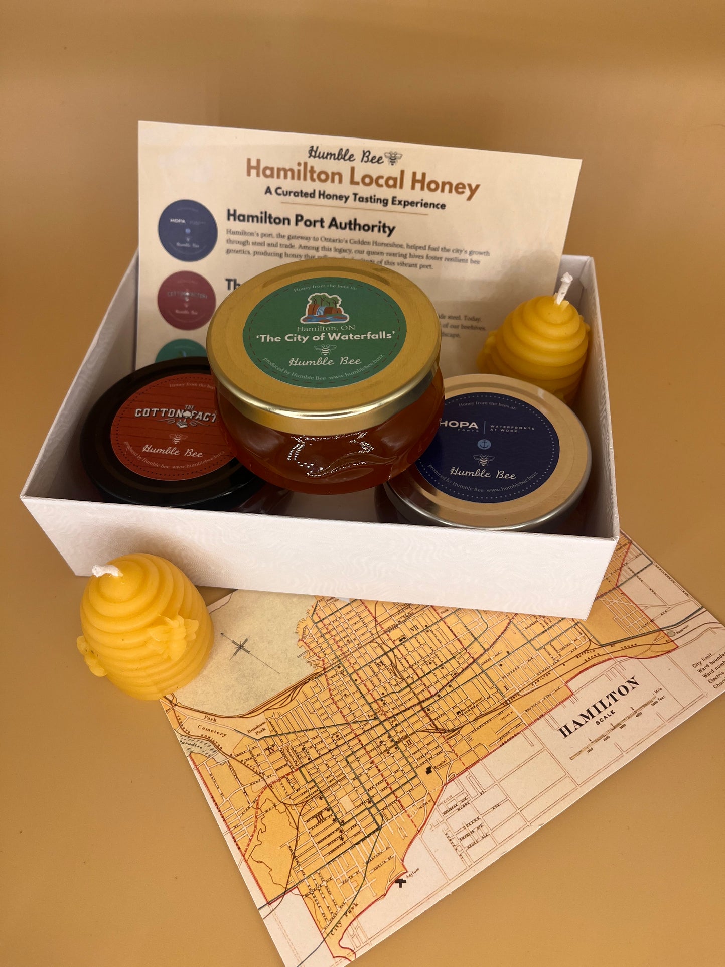 Honey Sommelier Gift Pack with Candles