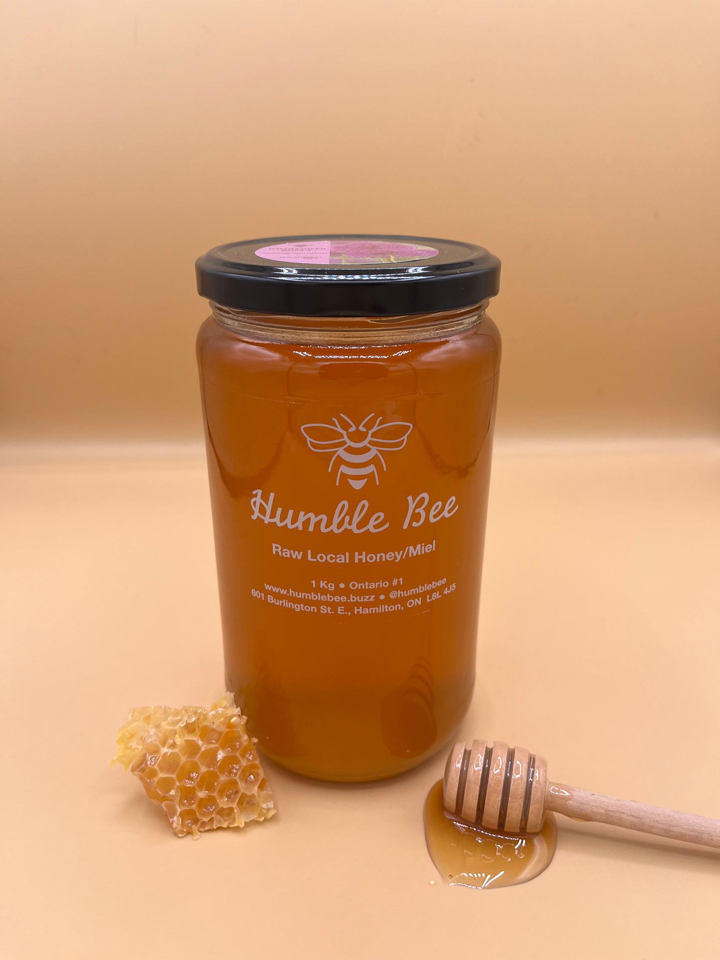 Humble Bee Raw Honey - 1kg Jar