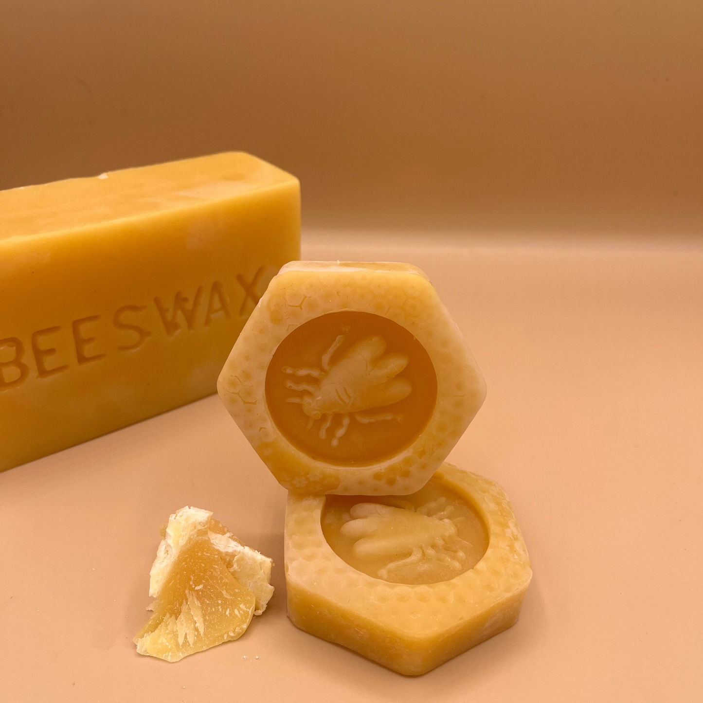 Pure Ontario Beeswax Hexagons