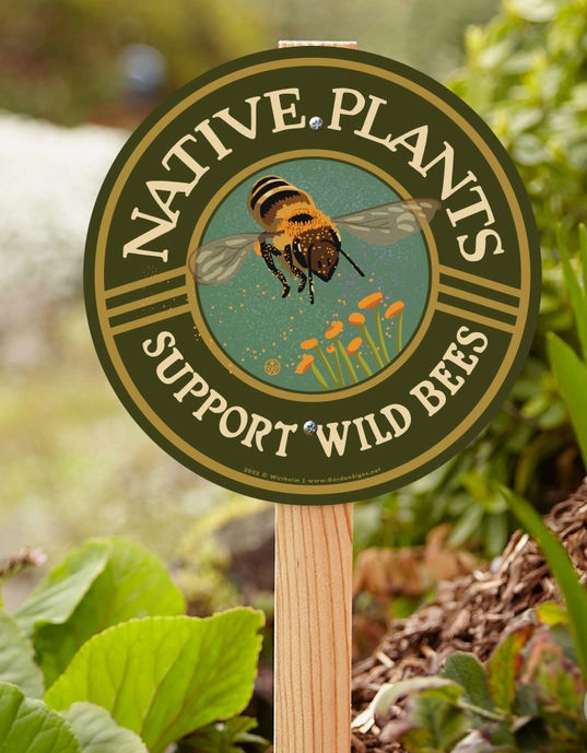Native Plants - Sign