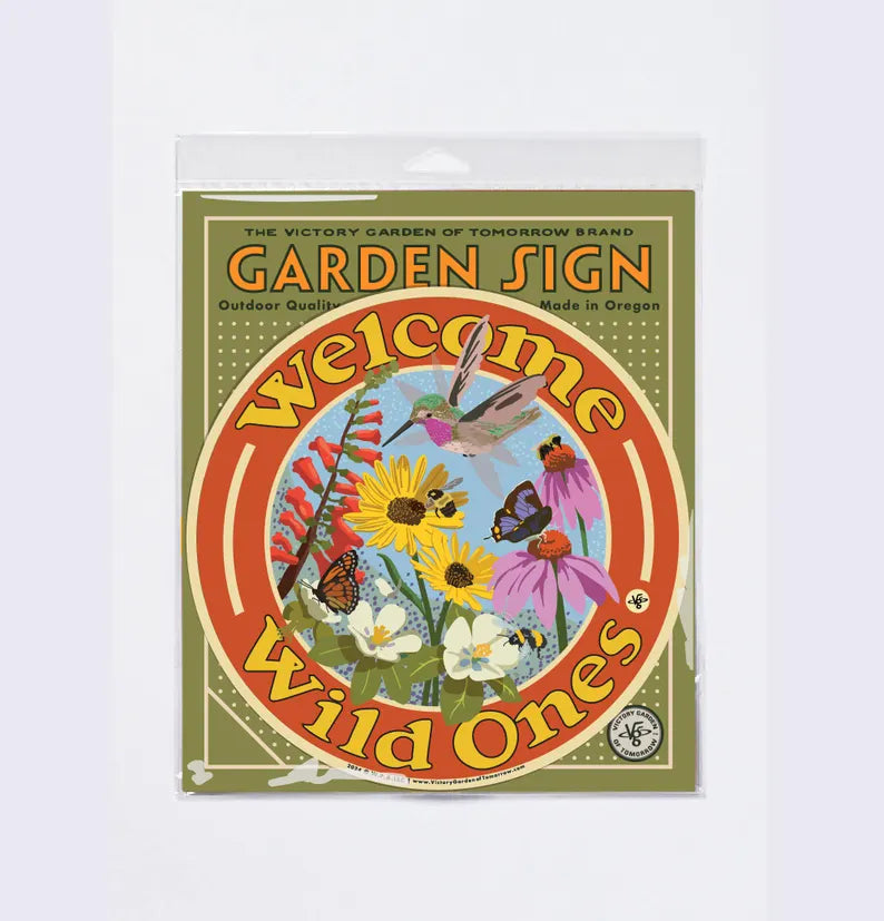 Welcome Wild Ones Sign