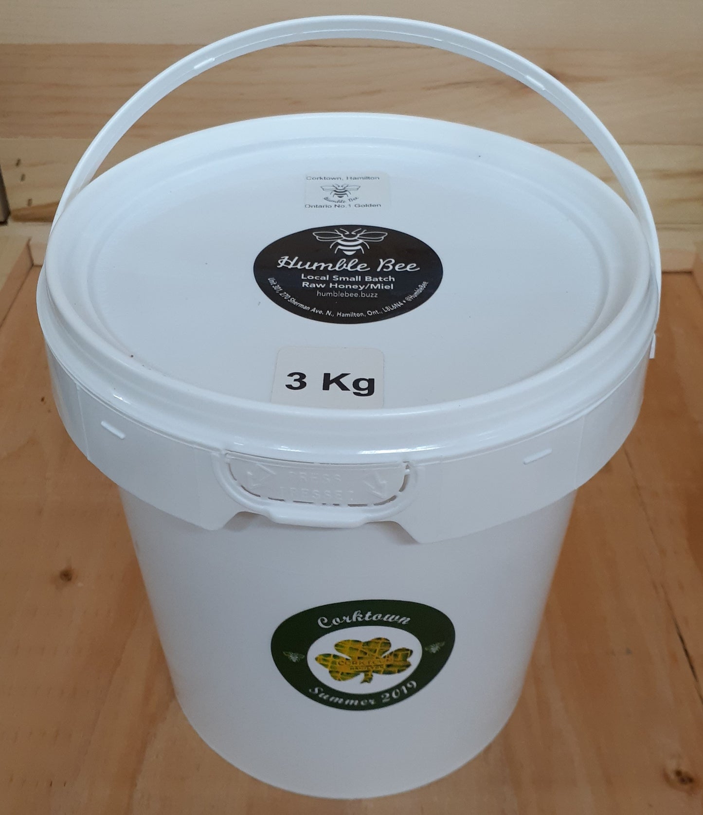 Humble Bee Raw Honey - 3kg pail