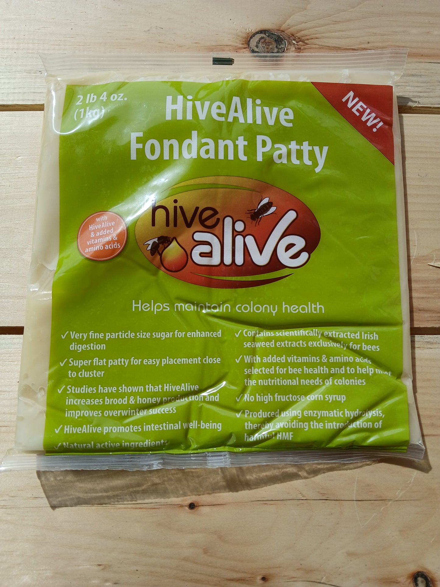 Fondant + Hive Alive essential nutrients 1kg