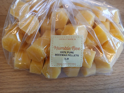 Pure Ontario Beeswax Pellets (1lb)