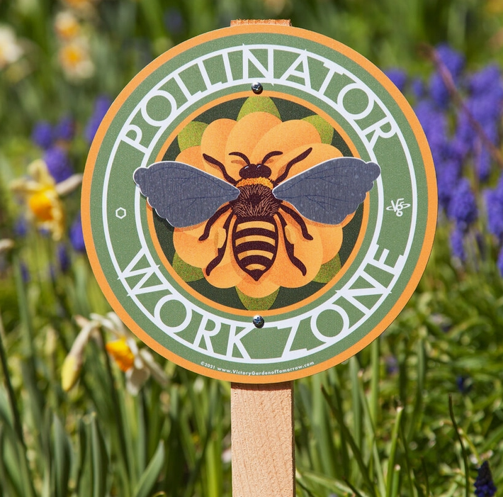 Pollinator Work Zone - Sign