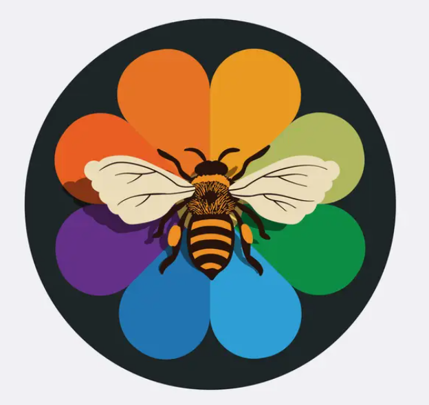 Bee Pride Sticker