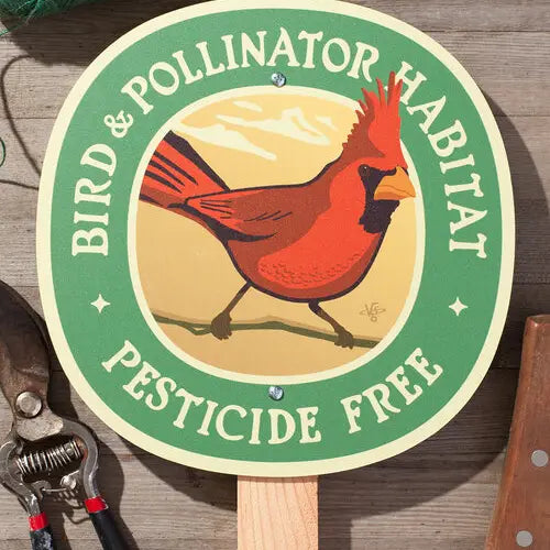 Bird and Pollinator Habitat - Sign