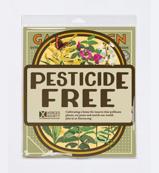 Pesticide Free Sign