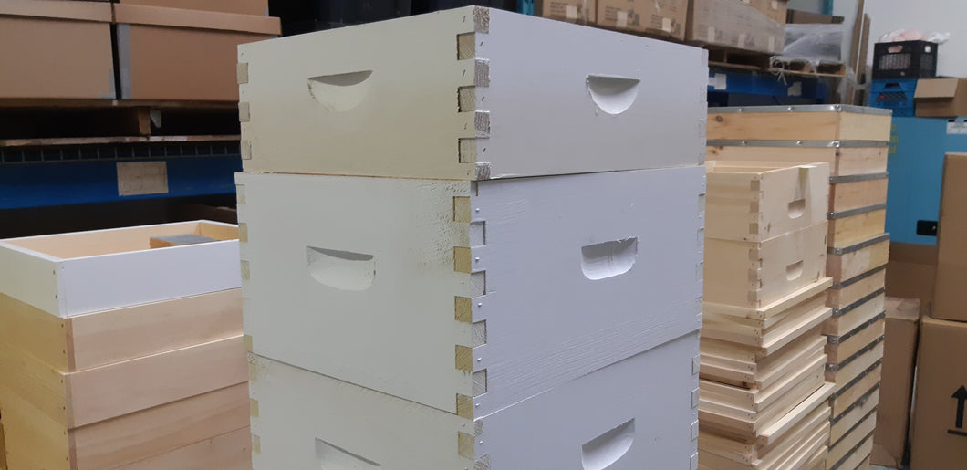 Primed Langstroth Hive Boxes (assembled)