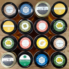 A selection of our 500g raw honey