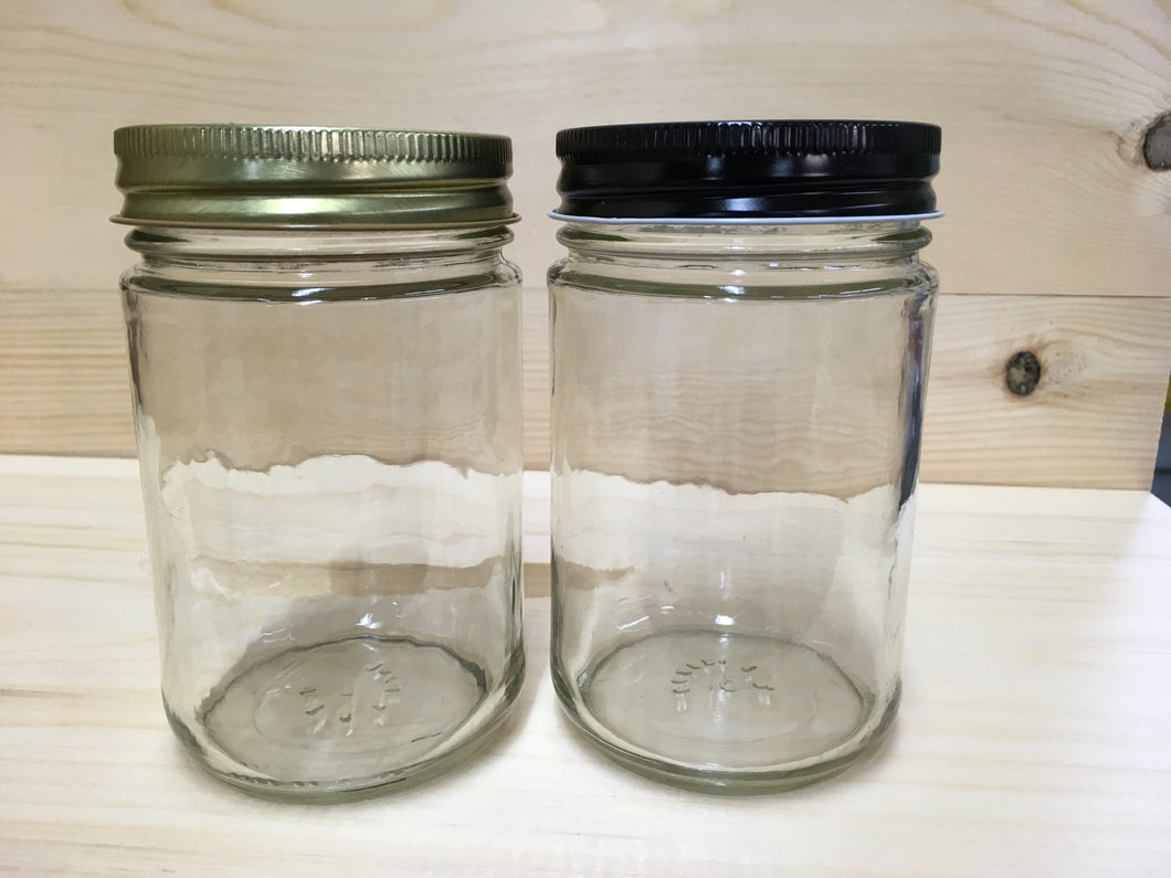Case of 500g Jars with Lids (empty)