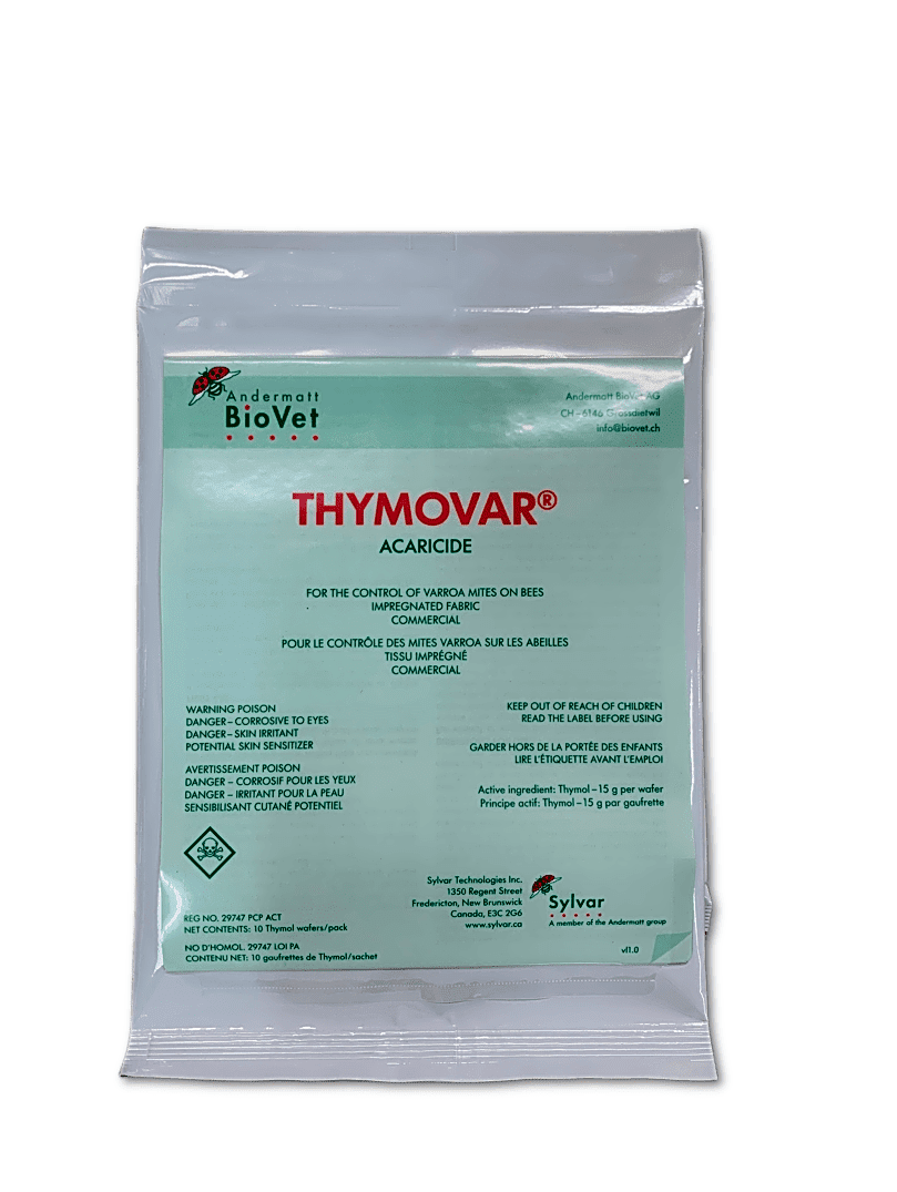 Thymovar Organic Mite Treatment - 10 wafers