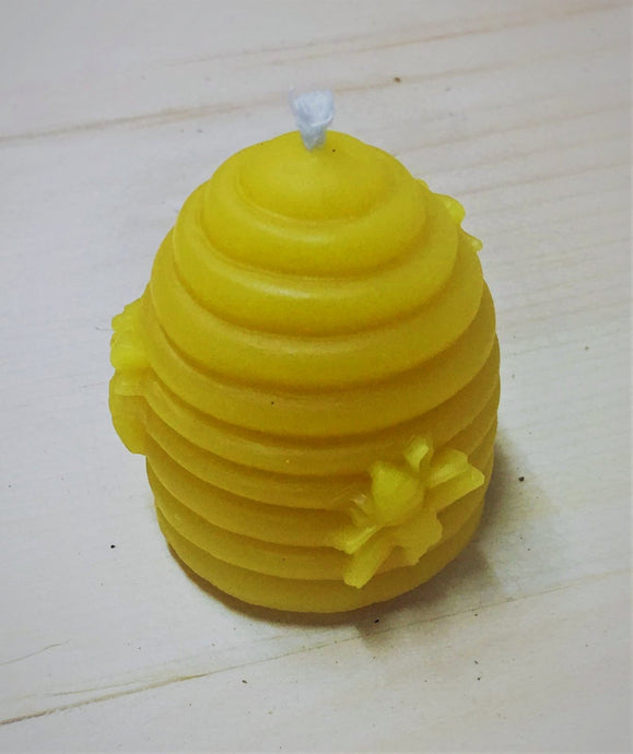 Beeswax Mini-Skep Candle